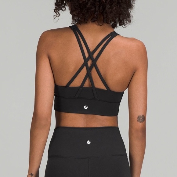 lululemon Energy High-Neck Longline Tough Bra *Medium Support, B–D Cups - Picture 2 of 4